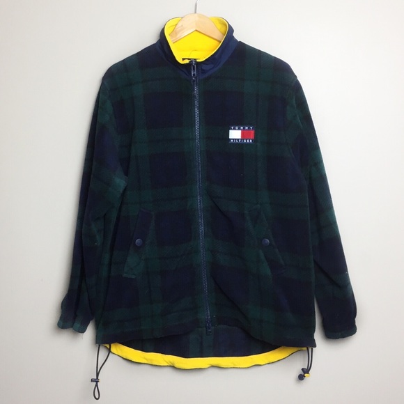 tommy hilfiger plaid vest